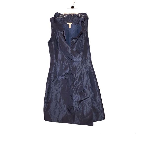 J Crew Blue Metallic Size Special Occasion New with Tags Party Dress